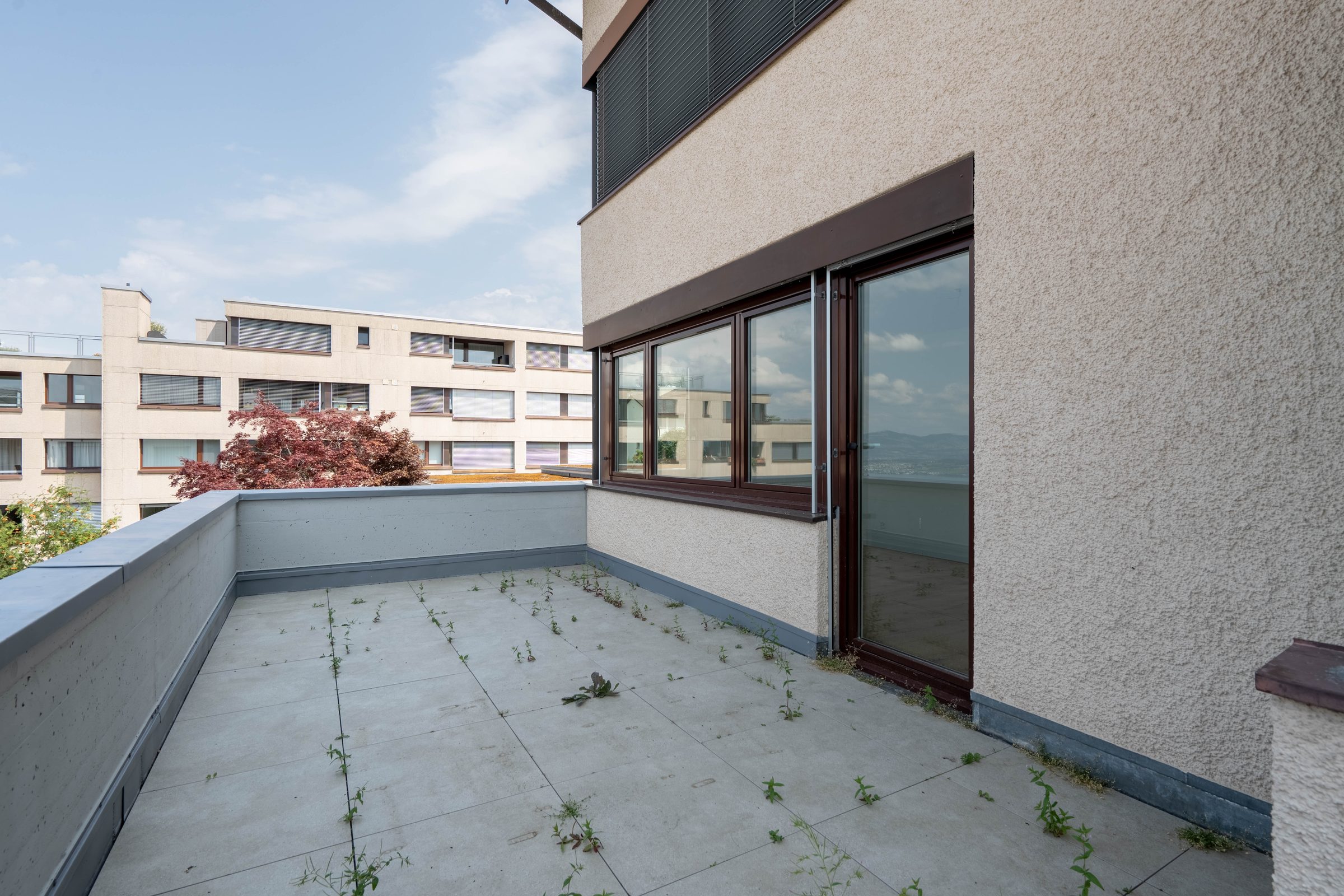 Wohnraum mit Terrassenzugang